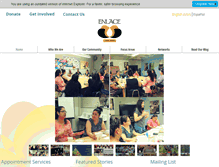 Tablet Screenshot of enlacechicago.org